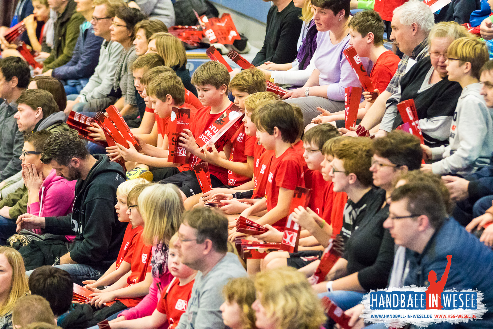 HSG Wesel E-Jugend / Einlaufkids TUSEM Essen 2017